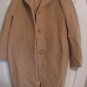 Larry Levine Design Camel Hair Tan Coat, Size 12