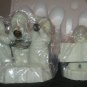 Dept 56 Snowbabies "Three Tiny Trumpeters" 2pc Christmas Winter Celebration 1998