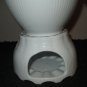 AK. Kaiser Porcelain Teapot / Coffee Pot, With Lid, Warmer Base  Gold Trim 40 oz
