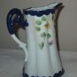 ANTIQUE NIPPON Hand Painted Floral Violet Gold Gilt Chocolate Tea Pot JE OH