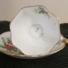 QUEEN ANNE Fine Bone China Tea Cup and Saucer