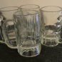 4 Pieces Beer/ Rootbeer mug, Thick glass 8 oz