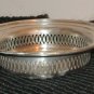 Old English" Poole Silver plate Strainer Basket dish