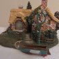 Kinkade (See Descript) SEASIDE BOATHOUSE Bradford Exchange LIGHTED