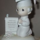 Precious Moments Figurine "Seek Ye The Lord" 1982 Enesco #E-9261  ORIGINAL BOX