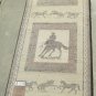 32" X 119" DYNASTY COLLECTION BROWN RUG WESTERN HORSESRIDERS RUNNER MADE TURKEY