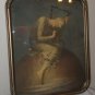 LADY IN CHAIN PRINT PICTURE