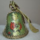 Vintage1977 REUGE Musical Mother's Day Bell 4"  Switzerland COA PLAYS ALOUETTE