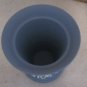 Vintage Wedgwood Pale Blue Jasper Ware Arcadia 7" Flower Vase with Frog Insert