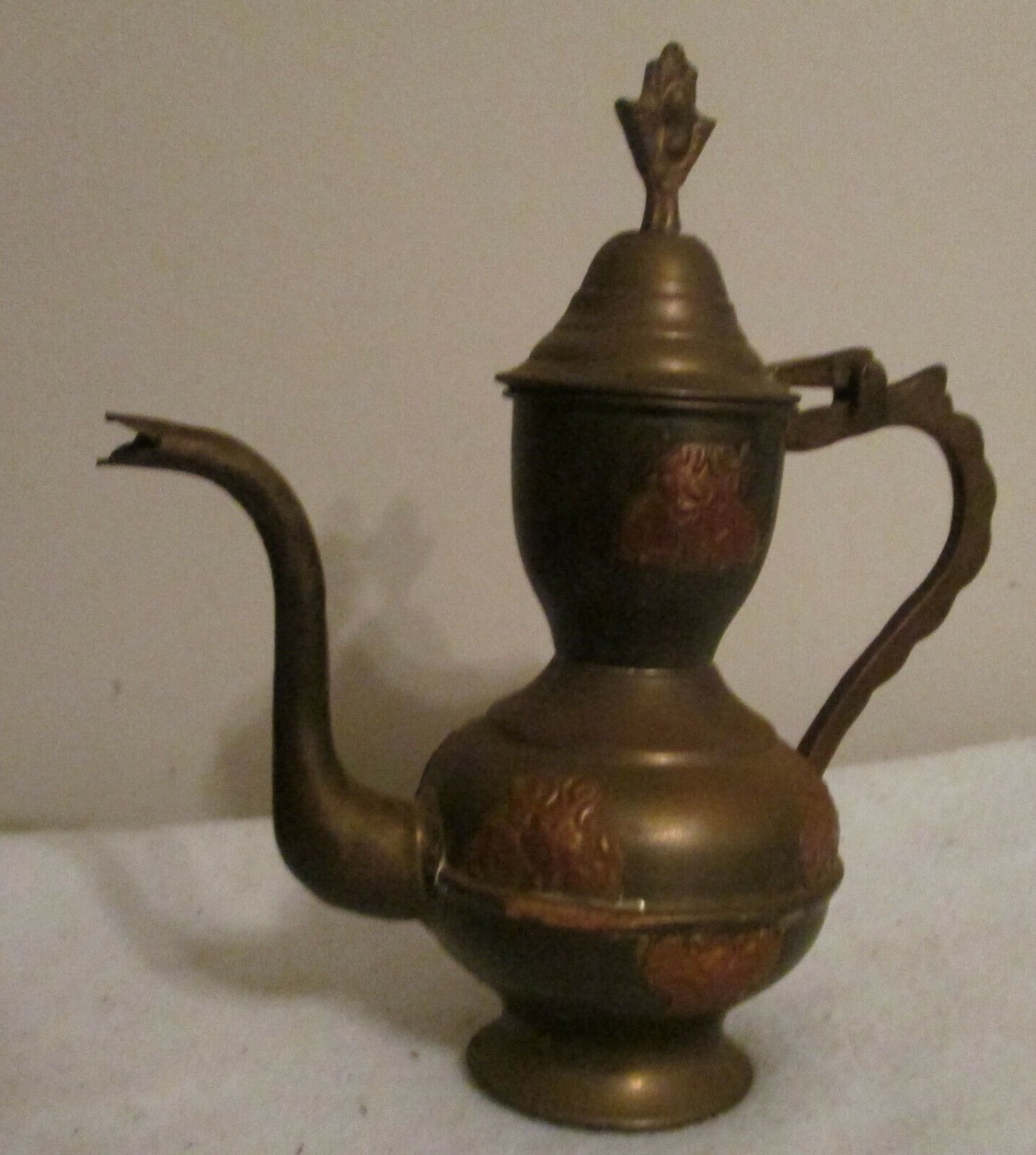 20th Century Copper Bronze Ewer Teapot Kettle Tea Pot Artifact