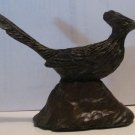 Roadrunner Bird Figure Pecan - Walnut shells signed J. Hall 1980  CENTERPIECE