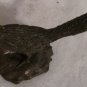 Roadrunner Bird Figure Pecan - Walnut shells signed J. Hall 1980  CENTERPIECE