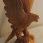Hand Carved wooden Eagle Wings in full spread upwards - 13&acirc;�� High By 6&acirc;��