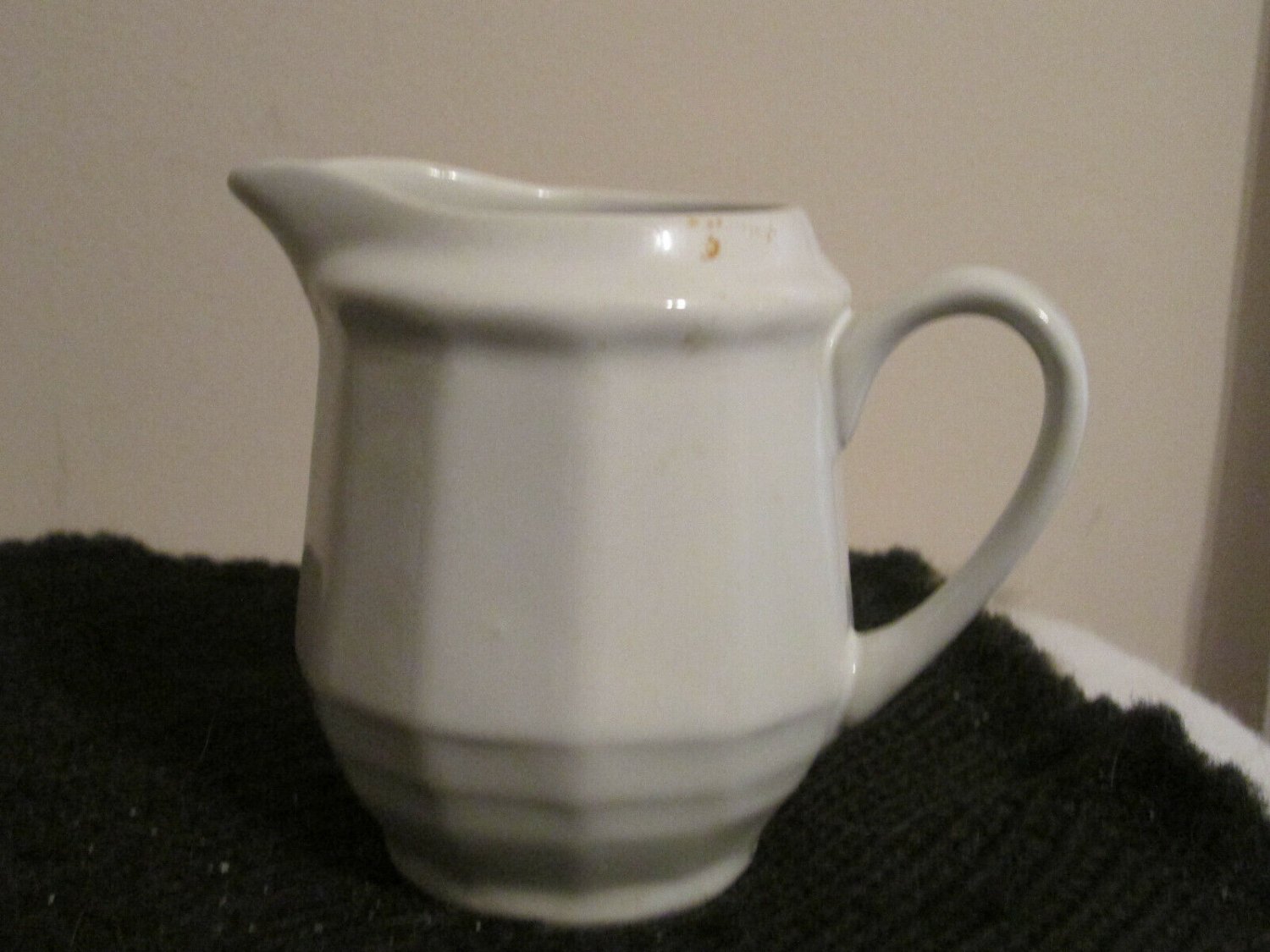 HOME TRENDS CREAMER PITCHER 3.75"  #56