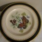 PICKARD HAND DECORATED 8.25" BUTTERFLY PLATES