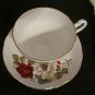 Royal Ascot Bone China Roses Tea Cup and Saucer