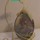 1997 THOMAS KINCADE PAINTER OF LIGHT VIA VERMONT GLASS WALL HANGING