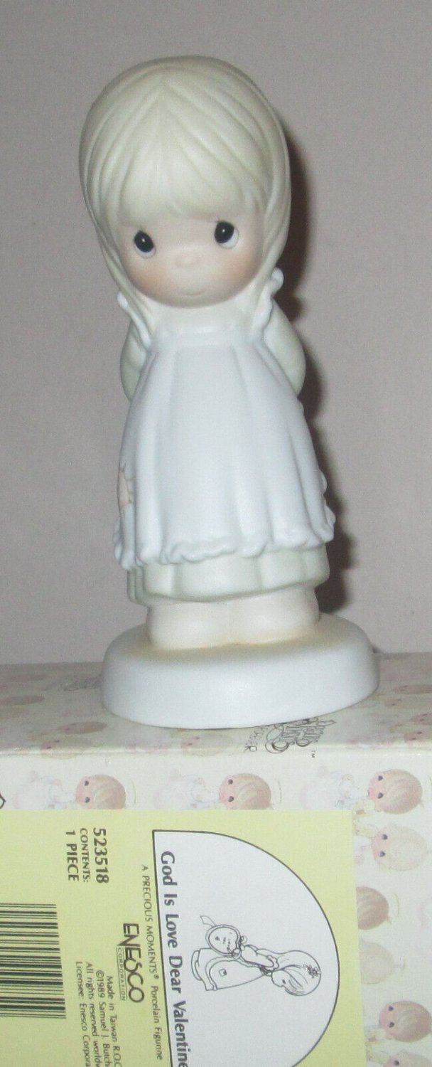 Precious Moments &acirc;��God Is Love Dear Valentine&acirc;�� #523518  ORIGINAL BOX