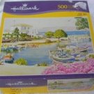 Hallmark 500 piece interlocking jigsaw puzzle Finished will be 18 x 24in Scene is The Docks