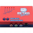 Red RetroScaler2x AV to HDMI Converter and Line-doubler for PS2 N64 NES SEGA