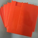 New 5 Pcs Orange 72 Pins Game Cartridge Replacement Shell For NES Console