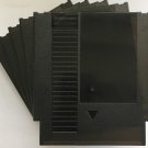 New 5 Pcs Black Diamond 72 Pins Game Card Replacement Shell For NES Console