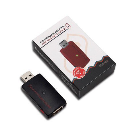 Wireless USB Black Adapter NSwitch to PS4/PS3/PlayStation Pro/Xbox One S/X