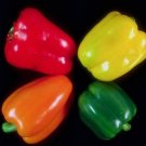 SWEETEST RED YELLOW GREEN ORANGE BELL PEPPER 300 US SEEDS