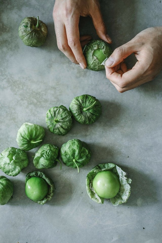 200 US Seeds Tomatillo Green Husk