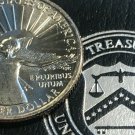 1 US Coin 2022 P Maya Angelou ERROR Quarter BU Reverse Die Gouge Bird Carrying Twig Nest