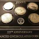 Set ATB Quarters only NO Box or COA Effigy 2017 S Enhanced Uncirculated US Mint 5 US Coins