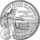 2021 George Washington Crossing Delaware Quarters PD 2 US coins