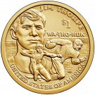 2 US coins Set 2018 PD SACAGAWEA NATIVE AMERICAN Jim Thorpe Wa Tho Huk Indian Dollar