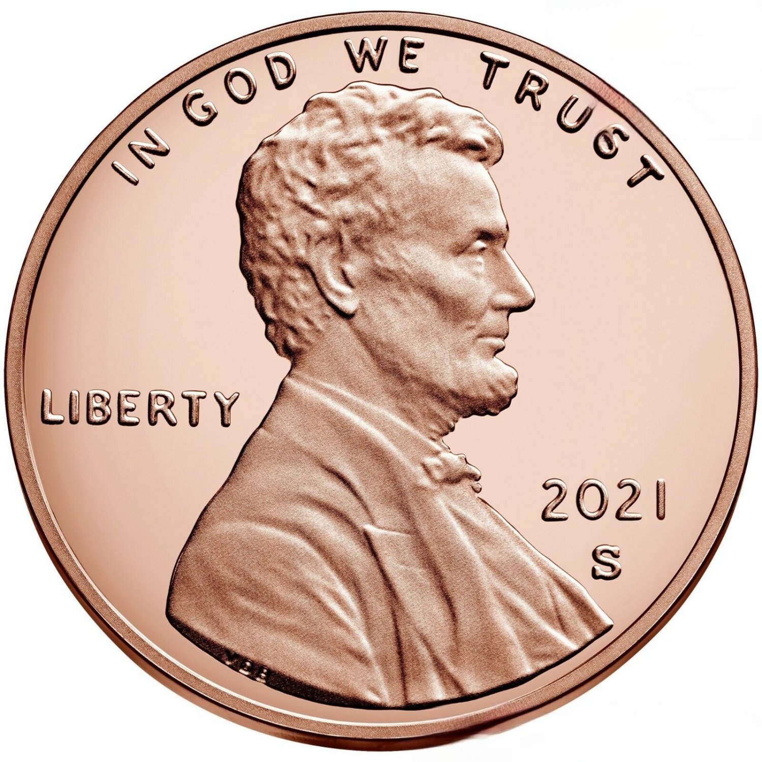 1 US Coin S Lincoln Shield Cent Proof 2021 1&Acirc;&cent; New Penny via US Mint Set Early Strike 2020