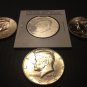 4 US Coins Set 1964 2022 PDS Kennedy Half Dollar 90% Silver Clad Proof Business Strikes