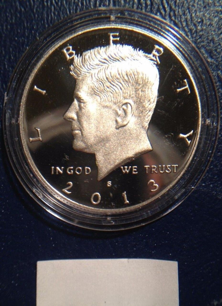 1 US Coin 2013 S Mint Clad Proof Kennedy Half Dollar Early Strike Ultra Cameo 50&Acirc;&cent; In Stock