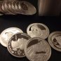 2019 2020 2022 2023 1 Troy Oz 99% Silver Round Quarters Proof Lot ATB AW 5 US Coins