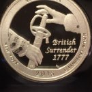 2015 S Best Saratoga National Historical Park 90% SILVER PROOF QUARTER New York 1 US Coin