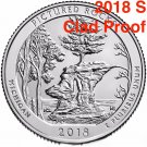 Low Cost 1 US Coin 2018 S Pictured Rocks Lakeshore MI Park Quarter CLAD PROOF ATB US Mint