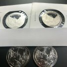 4 US Coins 2019 PDSS Frank Church River Quarter Set PD Unc Clad  99% Silver Proof