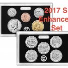 10 US Coins 2017 S 225th Anniversary Enhanced Uncirculated Reverse Sacagawea Kennedy