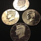 2014 PDSS Kennedy Half Dollar Silver Clad Proof Business Strikes Mint Set 4 US Coins
