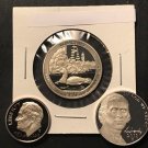 2018 S Dime Nickel Quarter Voyageurs Islands Clad Proof Coins 5¢10¢ 25¢ Lot 3 US Coins