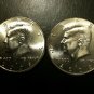2 US Coins PD Kennedy 2008 Half Dollar Set GEM BU From MINT ROLL Clad No Silver 50 Cent