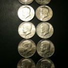 10 US Coins 1971 1972 1973 1974 1976 Set Clad Not Silver AU BU Mint PD 50 Cent Half Dollar