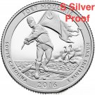 1 US Coin S Fort Moultrie National Monument 2016 90% Silver Proof v US Mint Set Ft Sumter