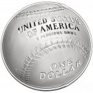 1 US Coin P Baseball Hall of Fame 90% Silver Proof Dollar PR PF US Mint Box COA 2014