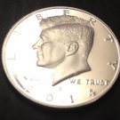 1 US Coin S Kennedy Half Dollar 2014 90% Silver Proof From Kenedy Set 50 Cent Uncirculated