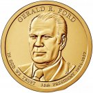 Best Price 2 US Coins 2016 PD Gerald Ford Presidential Golden Dollars