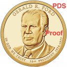 2016 PDS Gerald Ford Presidential Golden Dollar Best Grade Proof 1 US Coin